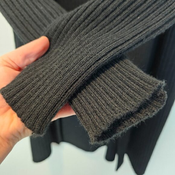 Focus Vintage Gold Studded Gothic Leopard Black Cardigan Sweater Large‎ - Picture 4 of 10